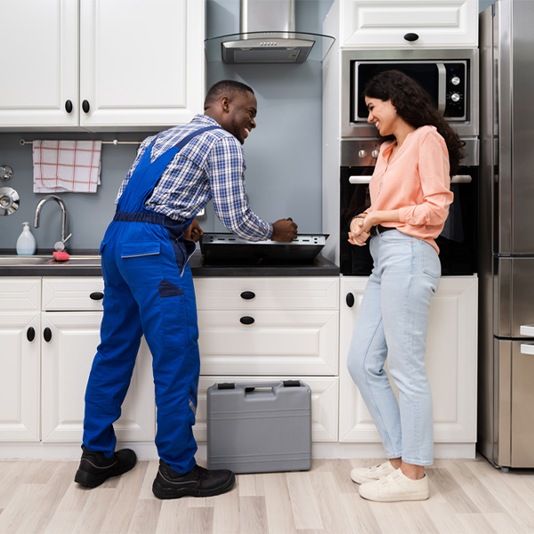 can you provide an estimate for cooktop repair before beginning any work in Mellen